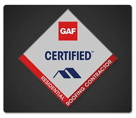 Certified Residential Roofing Contractor Badge